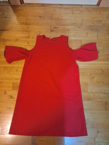 Robe été rouge zara taille L