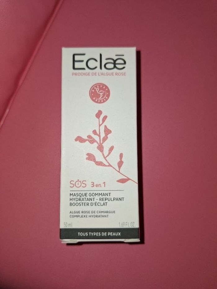 Masque gommant hydratant repulpant booster d'eclat