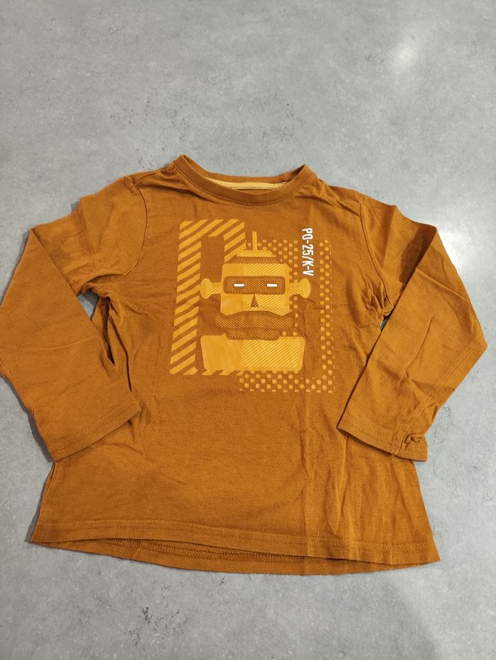 Lot de 4 t-shirts manches longues garçon – 5 ans - photo numéro 2