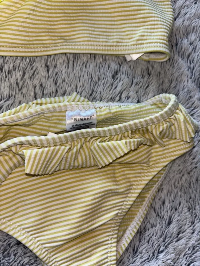 Maillot 2 pièces rayures enfant - photo numéro 3