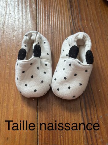 Petit chaussons de naissance