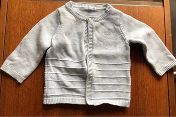 Gilet Mon premier Major 9 mois (grand) coton et laine