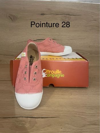 Basket en toile fille - 28 