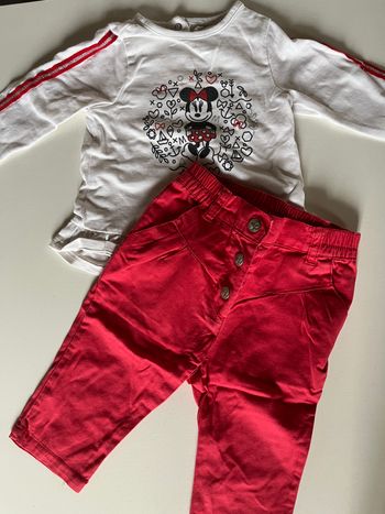 Ensemble Minnie 6 mois