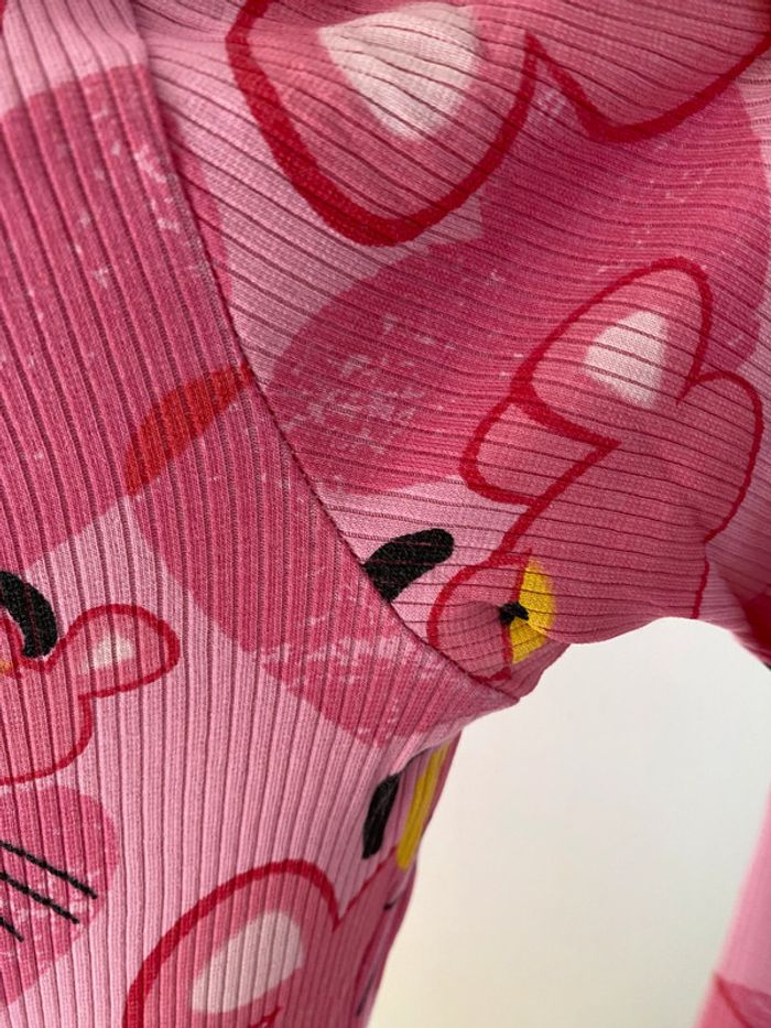 Tee shirt Desigual la panthère rose manches longues taille 13/14 ans - photo numéro 10