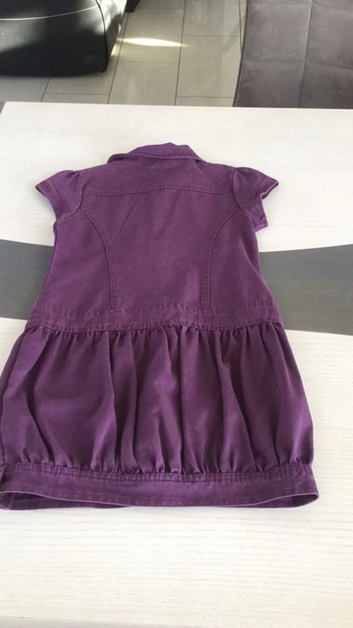 Robe jeans violette 8 ans NKY Kiabi - photo numéro 4