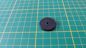 Support roue arrière pièce détachée miniature Burago Bburago Alfa Romeo 2300 Monza 1934 1/18 1/18e 1