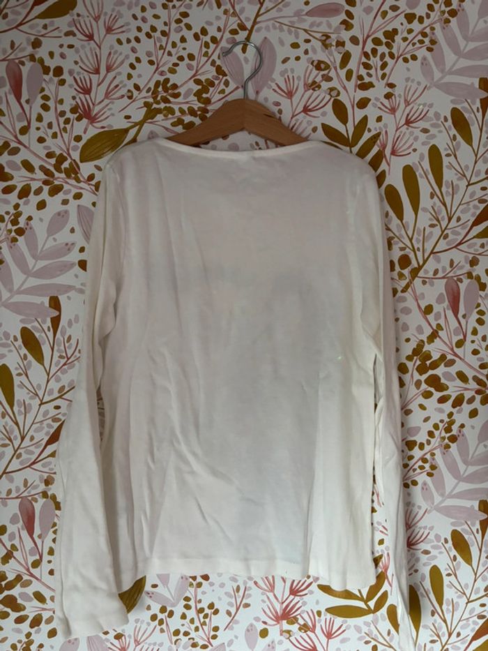 Tee shirt manches longues petit bateau - photo numéro 3