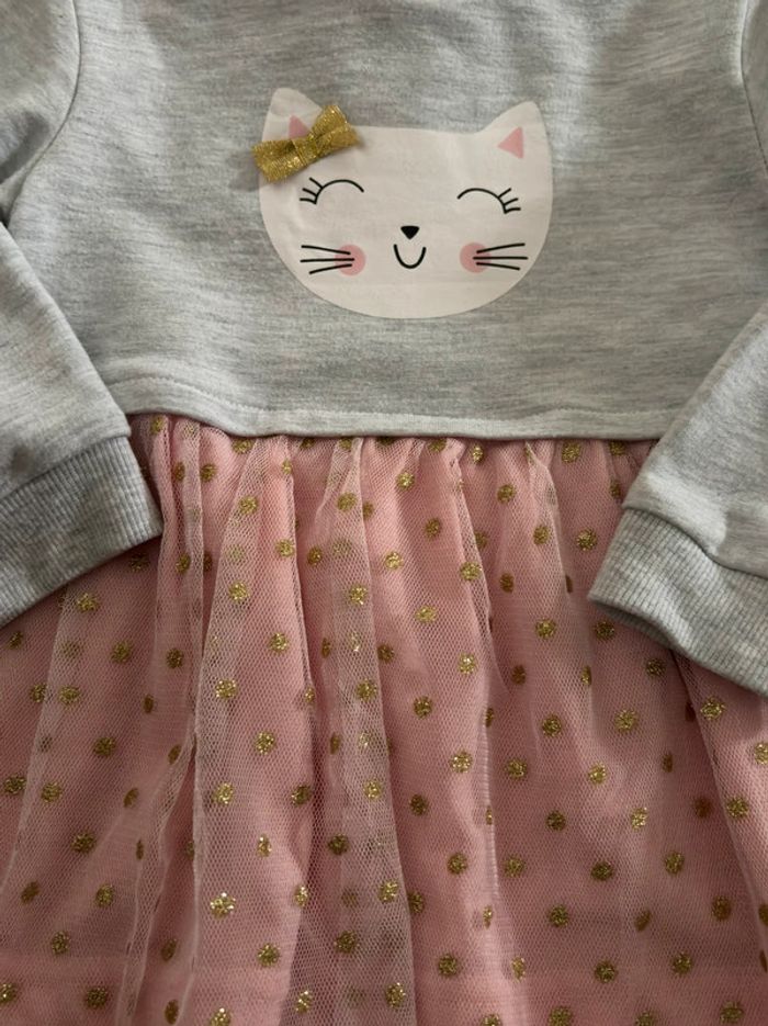 Robe 2 matières effet tutu - photo numéro 2