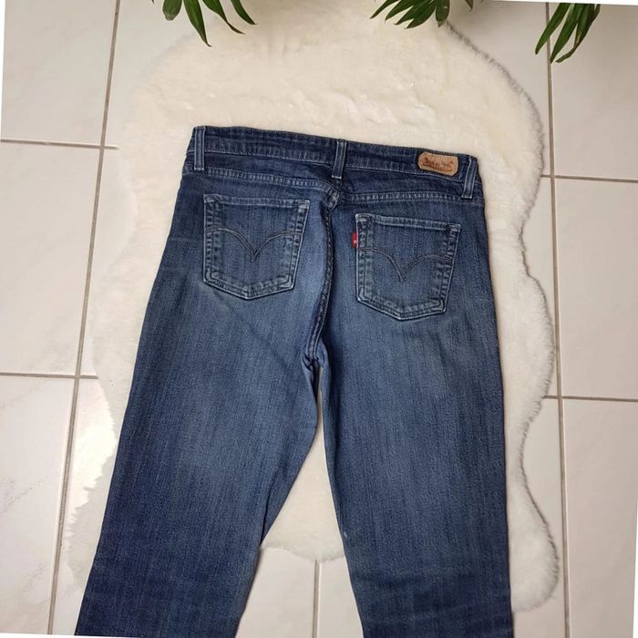 Jean Levi's Mid Rise Skinny W30 L32 Bleu - photo numéro 6