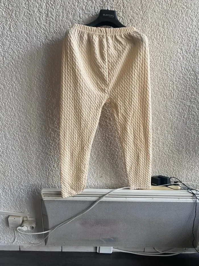 Pantalon crème de pyjama T 38 - photo numéro 6