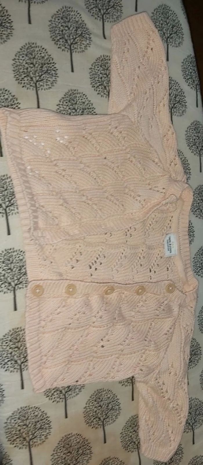 Gilet taille 3mois 59cm tao tape à l oeil - photo numéro 2