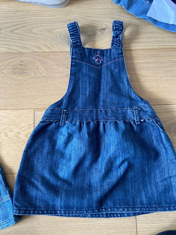 Lot de 2 robes en jean - photo numéro 7