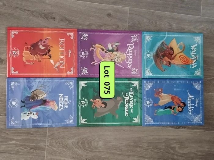 Lot de 6 livres Disney les grands classiques en BD L075  7602153002