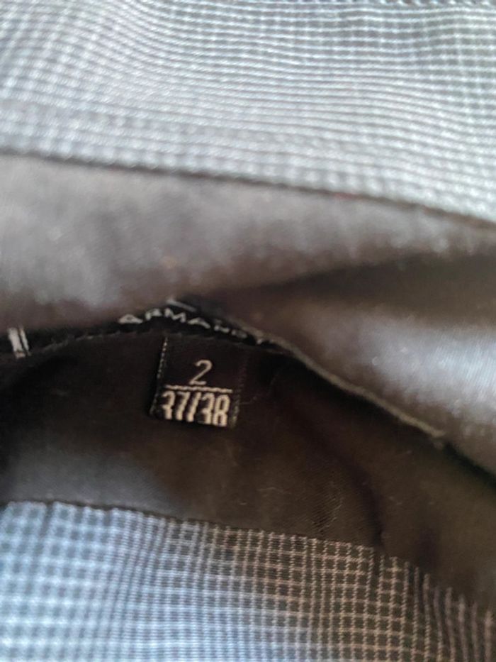 Chemise noir Armand Thierry Per l’Uomo taille 37 38 M - photo numéro 5