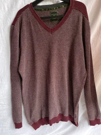 Pull devred mélange cachemire taille L
