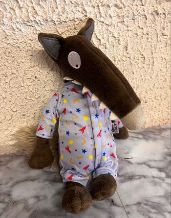Peluche loup 30cm