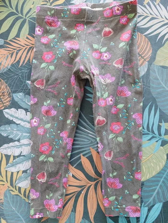 Lot de 2 leggings 4 ans - photo numéro 3