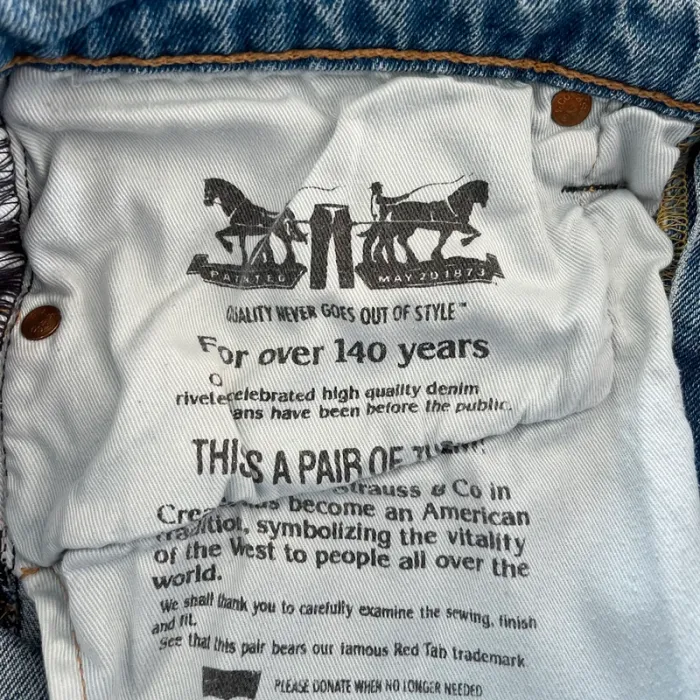 Jean/pantalon bleu Levi's 511 White Oak Cone Denim, homme, taille : W 31 L 32 (40 taille française) - photo numéro 9