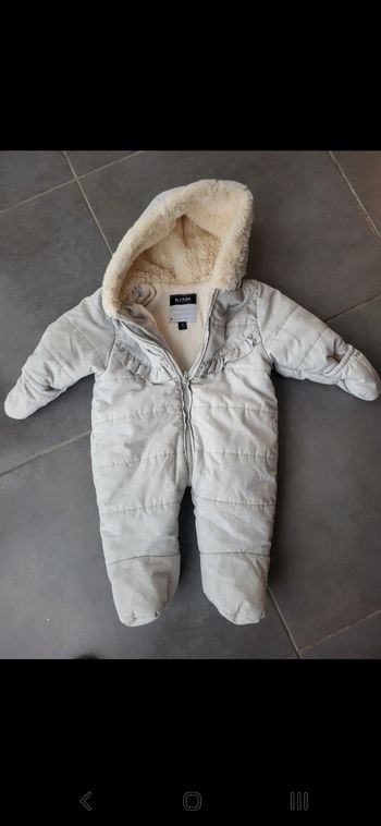 Combi-pilote fille 3 mois