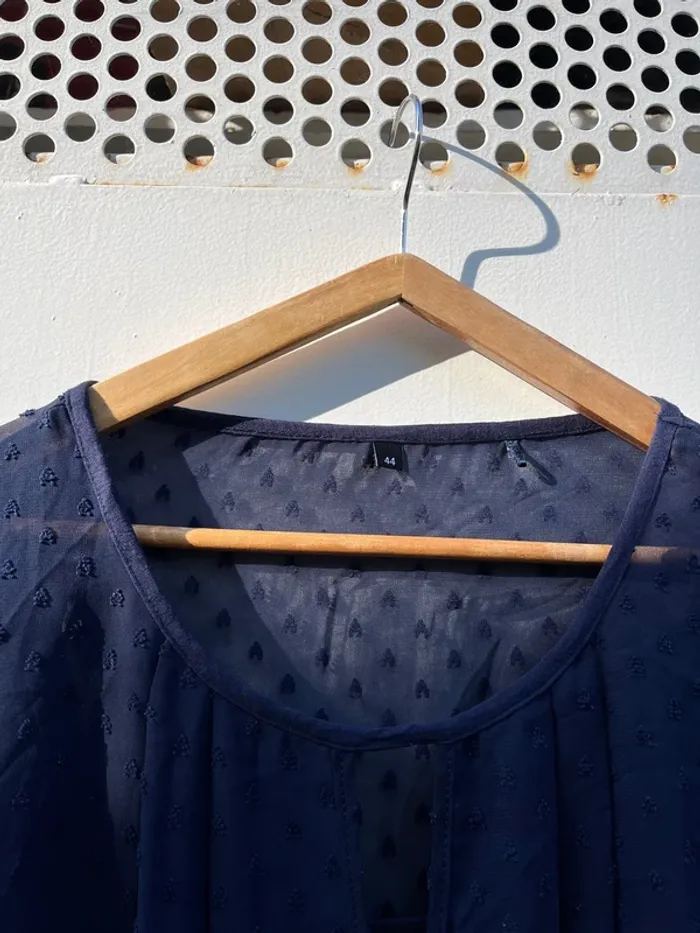 Blouse bleu marine - photo numéro 3