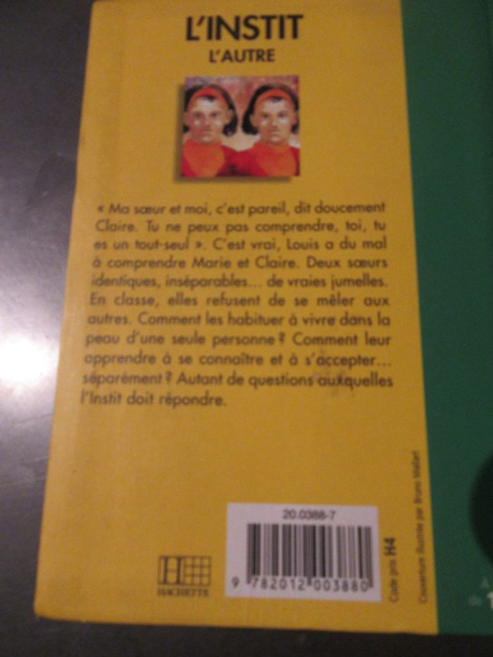 Livre "L'instit" L'autre Bibliothèque verte - photo numéro 4