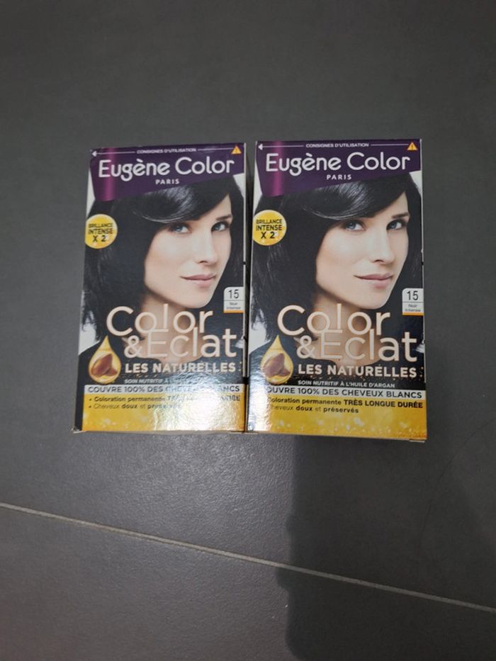 Couleur cheveux noir intense