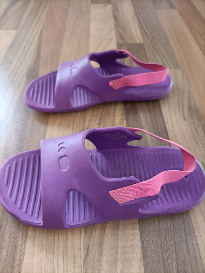 Chaussures aquatiques tong nabaiji 27-28 violet - photo numéro 4