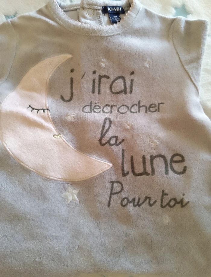 Pyjama lune Kiabi - photo numéro 2
