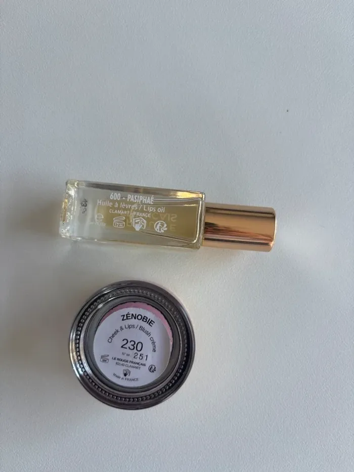 Lot Le Rouge Français – Huile à lèvres Pasiphaé + Blush crème Zénobie - photo numéro 3