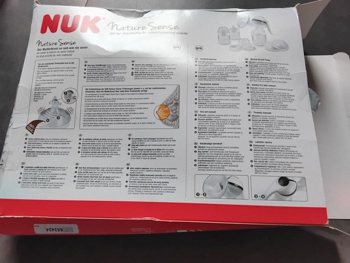 Tire-lait NUK nature sense - photo numéro 8