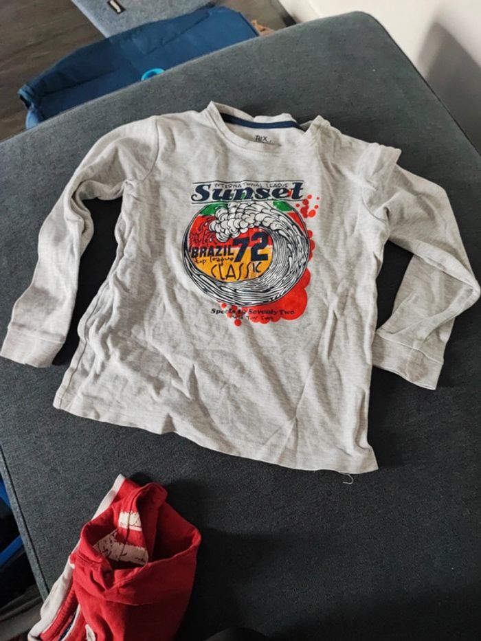 2 t shirt manche longue - photo numéro 3