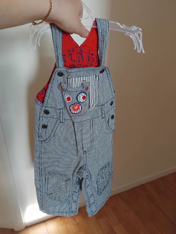Du pareil au même salopette 9/12mois - photo numéro 5