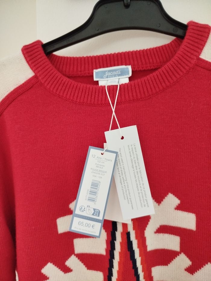 Pull en laine garçon 12 ans Jacadi - photo numéro 2