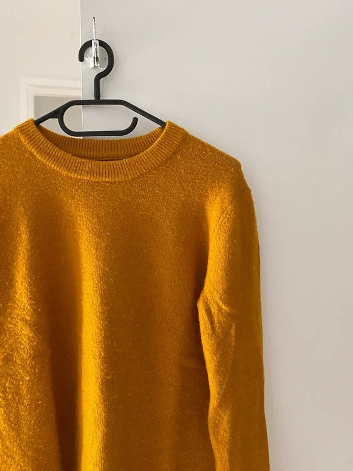 Pull moutarde - Bizzbee - photo numéro 4