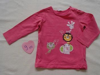t-shirt ML 9 mois