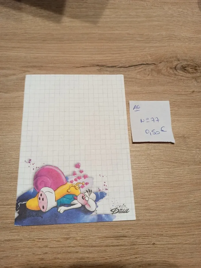 Feuille Diddl A6 77 0,50€
