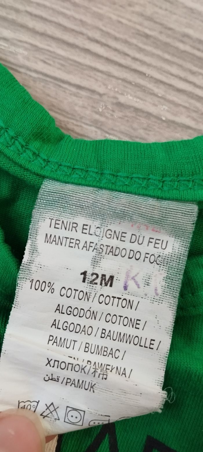 T-shirt ML garçon 12 mois - photo numéro 3