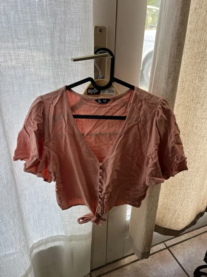 Blouse crop top