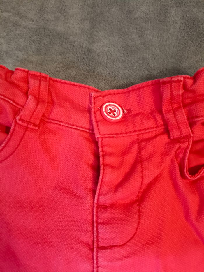 Short rouge Grain de Blé - photo numéro 2