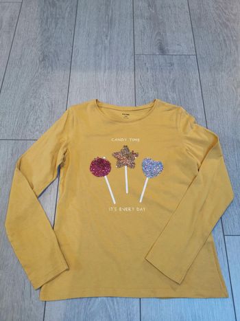 Tee shirt manches longues Kiabi