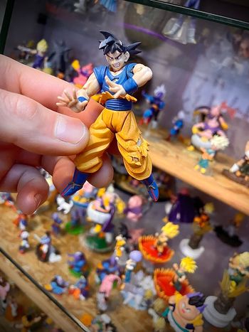 Figurine dragon ball gashapon posing figure Goku