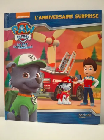 Livre Pat Patrouille L'anniversaire surprise