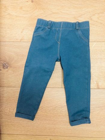 Legging Kiabi bleu en 2ans