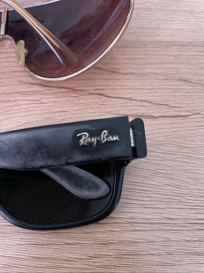 Lunette soleil vintage ray ban - photo numéro 3