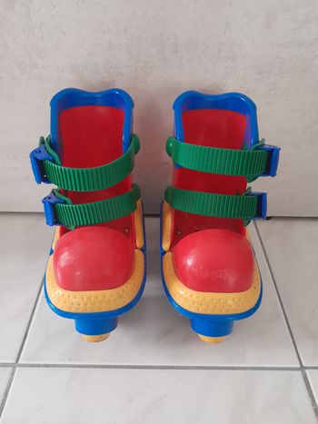 Paire de rollers ajustable 