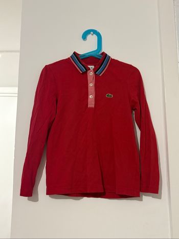 polo Lacoste rouge