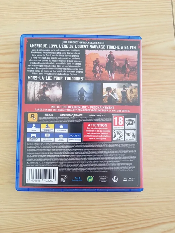 Jeu ps4 red dead rédemption 2 - photo numéro 3