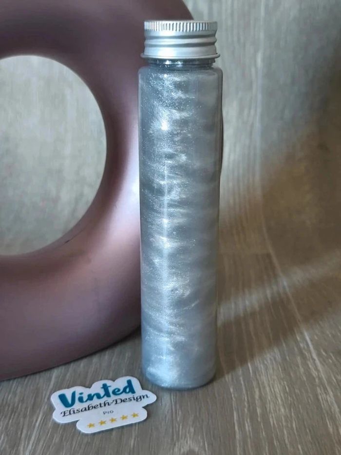 Tube sensoriel sensorielle magique argenté retour au calme - photo numéro 8