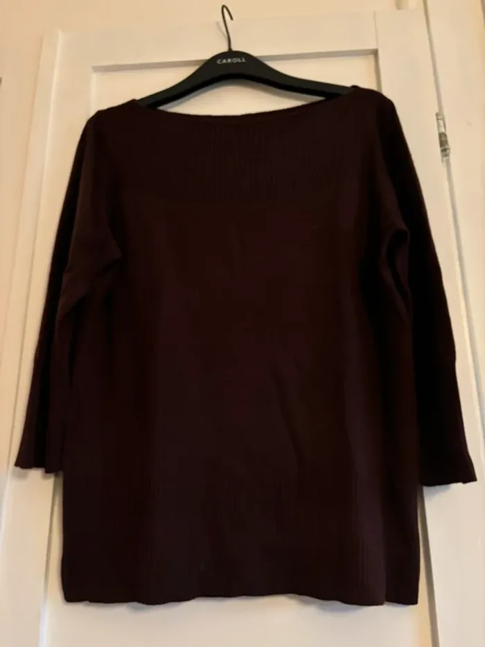 Pull bordeaux